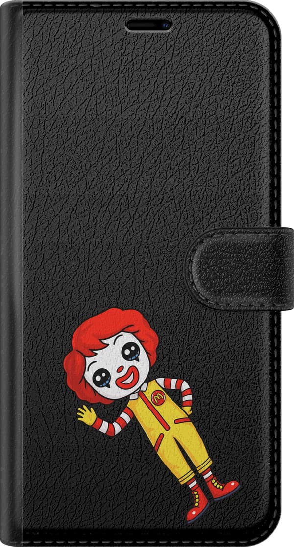 Kompatibelt Lommeboketui til Google Pixel 11 Pro Vinkande clown gul