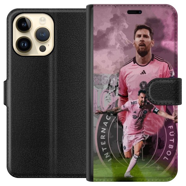 Apple iPhone 14 Pro Max Lommeboketui Messi