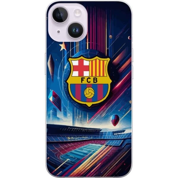 Kompatibelt Mobildeksel til Apple iPhone 14 FC Barcelona