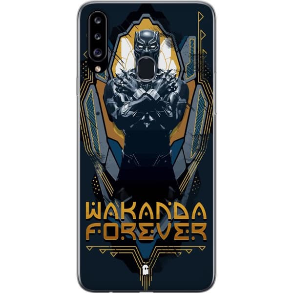 Kompatibelt Mobilskal till Samsung Galaxy A20s Black Panther: Wakanda Forever