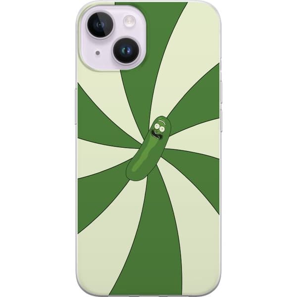 Kompatibelt Mobildeksel til Apple iPhone 14 Pickle Rick
