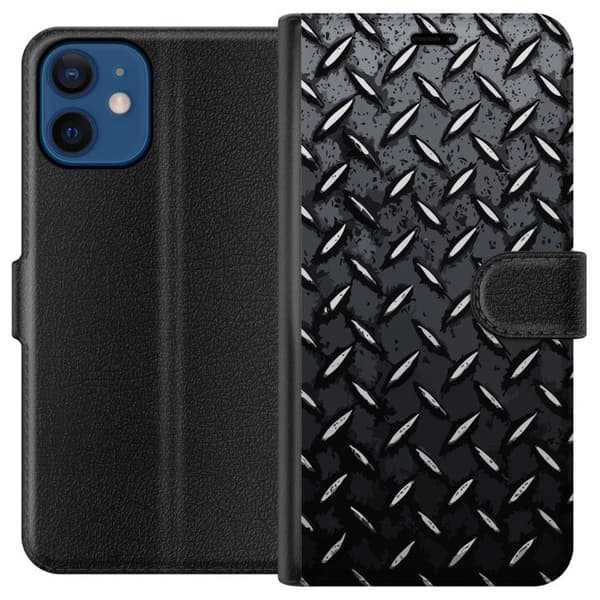 Kompatibelt Plånboksfodral till Apple iPhone 12 Metalliskt mönster