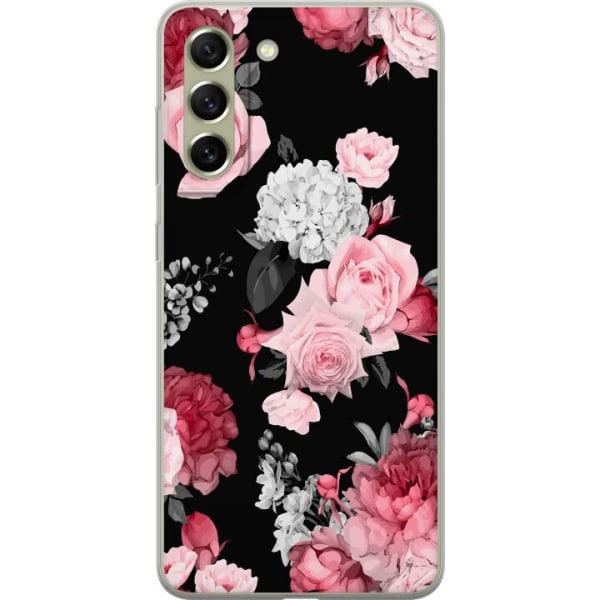 Samsung Galaxy S21 FE 5G Gjennomsiktig deksel Floral Bloom