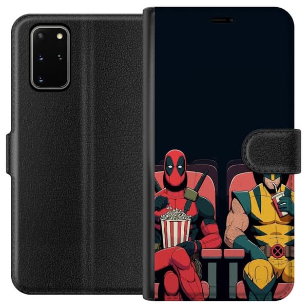 Kompatibel Tegnebogsetui til Samsung Galaxy S20+ Deadpool & Wolverine