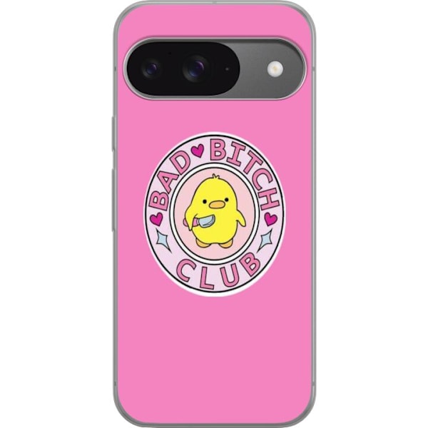 Google Pixel 9 Pro Gennemsigtig cover BAD BITCH CLUB