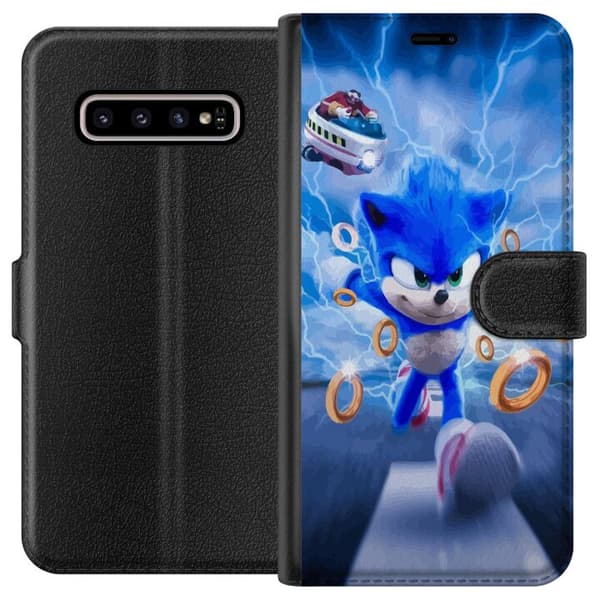 Kompatibelt Lommeboketui til Samsung Galaxy S10+ Sonic