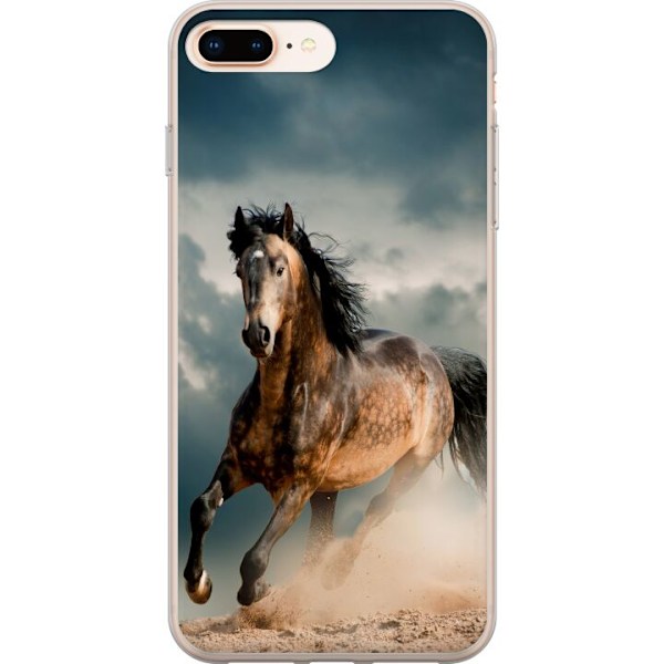 Apple iPhone 8 Plus Kuori / Matkapuhelimen kuori - Hevonen