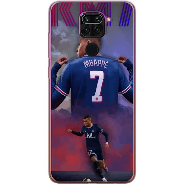 Xiaomi Redmi Note 9 Läpinäkyvä kuori MAP Jalkapallo Design Graafinen Kuviointi Moderni Urheiluaihe Trendikäs Jalkapallo Suosittu Graafinen Tyyli M