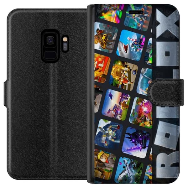 Kompatibel Tegnebogsetui til Samsung Galaxy S9 Roblox