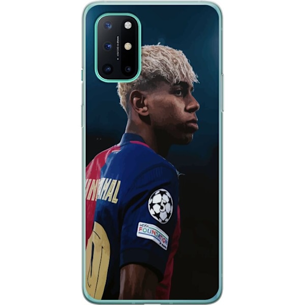 OnePlus 8T Läpinäkyvä kuori Lamine Yamal - Barcelonan ihmel