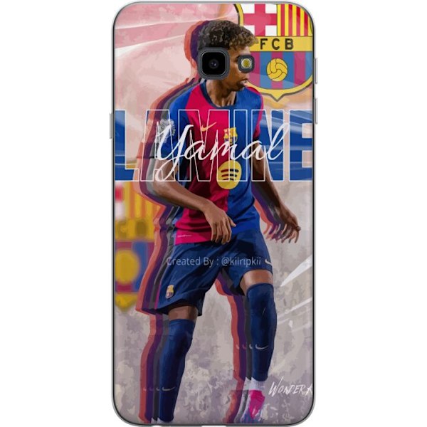 Samsung Galaxy J4+ Genomskinligt Skal Lamine Yamal FCB