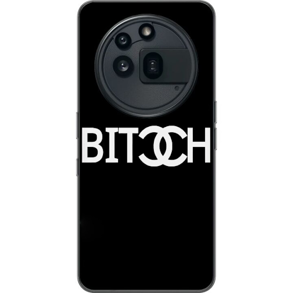 Nothing Phone (3a) Pro Gennemsigtig cover Bitch Chanel Inspireret Streetstyle Mode Tekstmotiv Trend Ikonisk Stil Urban Design