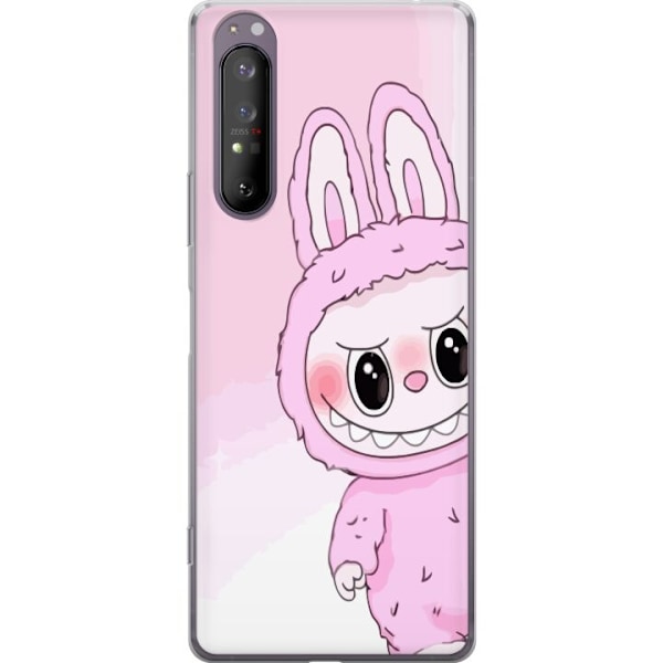 Sony Xperia 1 II Gjennomsiktig deksel Labubu Bunny-serien