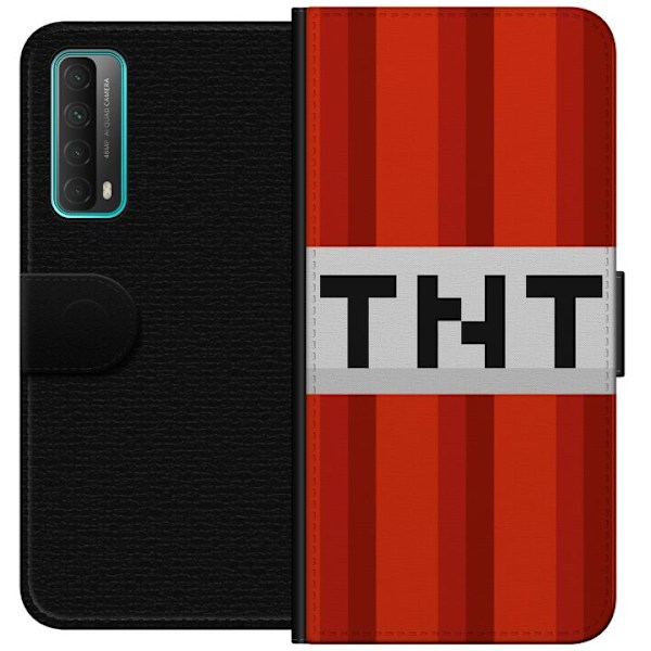 Huawei P smart 2021 Lompakkokotelo Minecraft TNT