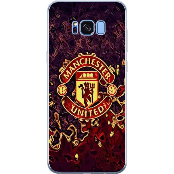 Samsung Galaxy S8 Gjennomsiktig deksel Manchester United