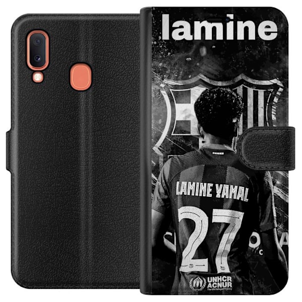 Samsung Galaxy A20e Plånboksfodral Lamine Yamal