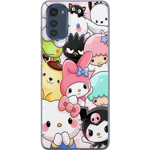 Motorola Moto E32s Gennemsigtig cover Kawaii Sanrio Crew