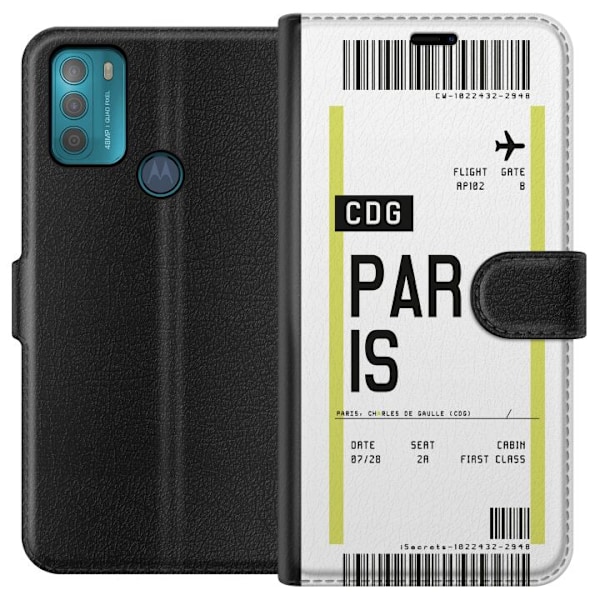 Motorola Moto G50 Lommeboketui Paris