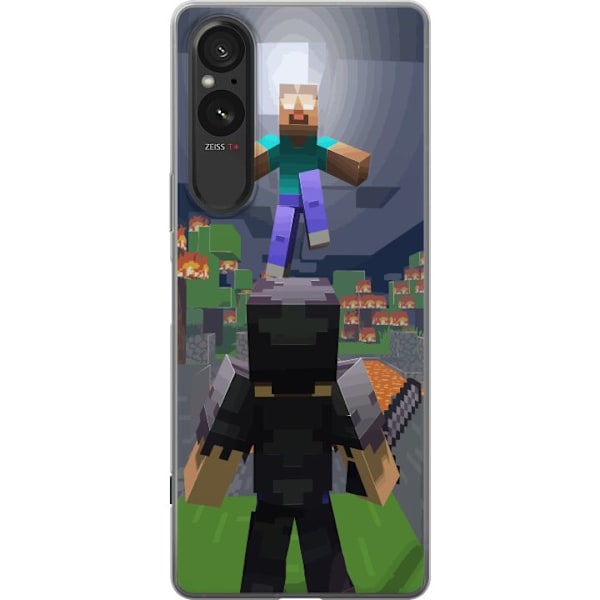 Sony Xperia 10 VI Läpinäkyvä kuori Minecraft