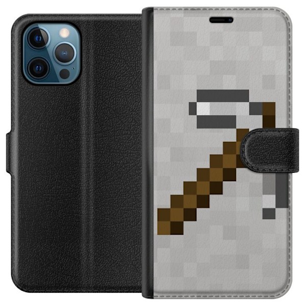Apple iPhone 12 Pro Tegnebogsetui Minecraft Værktøjer