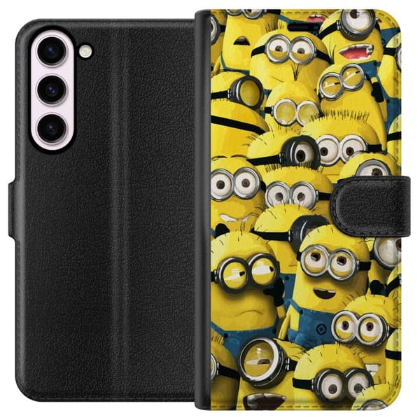Kompatibelt Plånboksfodral till Samsung Galaxy S23+ Minions