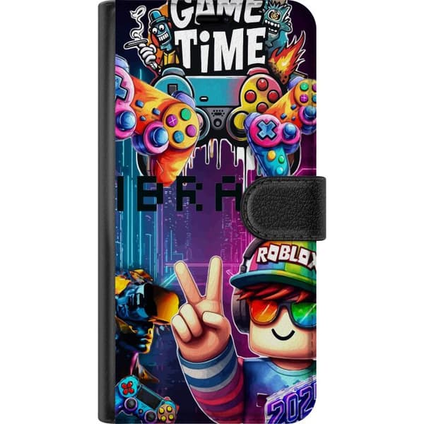 Kompatibelt Lommeboketui til Apple iPhone 11 Neon gamer-kunst