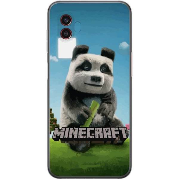 Samsung Galaxy Xcover6 Pro Gennemsigtig cover A Minecraft Movi