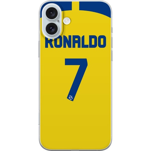 Apple iPhone 16 Plus Gennemsigtig cover Ronaldo