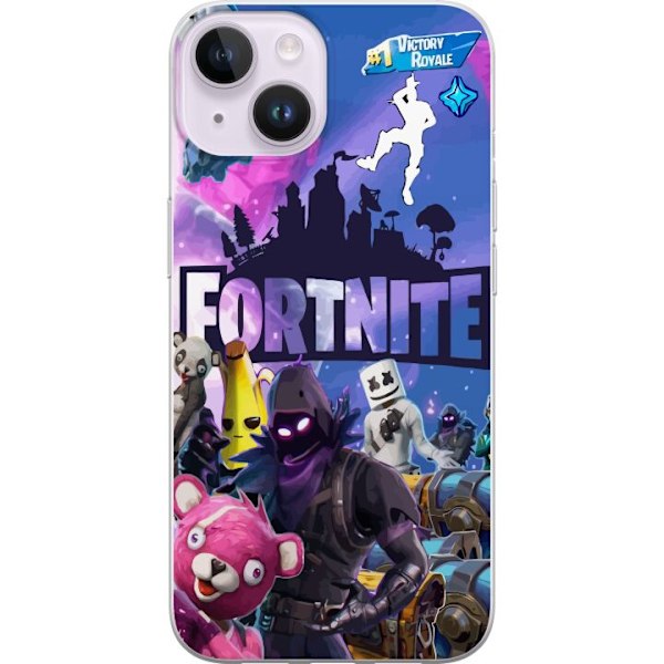 Apple iPhone 14 Gjennomsiktig deksel Fortnite