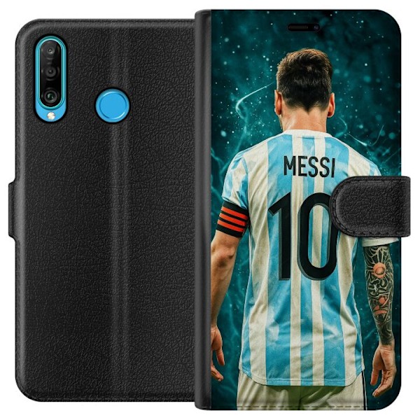Huawei P30 lite Plånboksfodral Messi