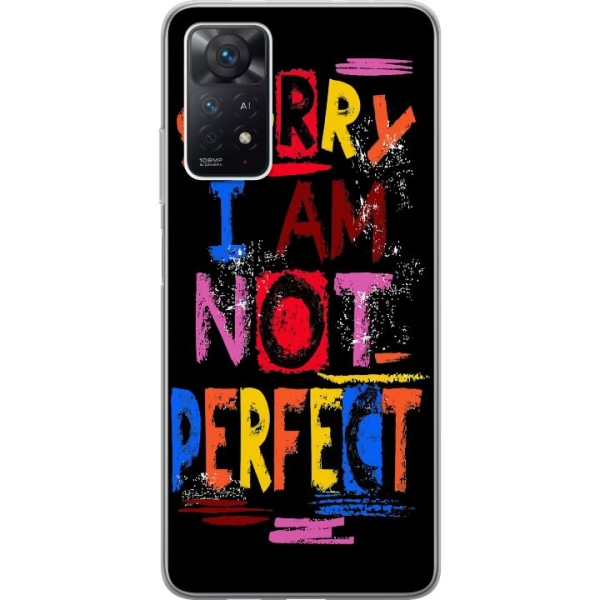 Xiaomi Redmi Note 11 Pro 5G Läpinäkyvä kuori Sorry