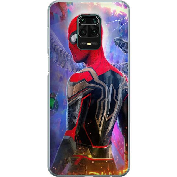 Xiaomi Redmi Note 9 Pro Gennemsigtig cover Spider Man: No Way Home