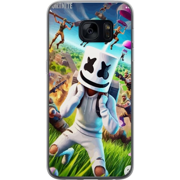 Samsung Galaxy S7 Gennemsigtig cover Fortnite