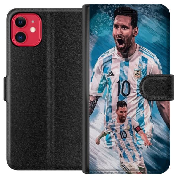 Kompatibel Tegnebogsetui til Apple iPhone 11 Lionel Andrés Messi
