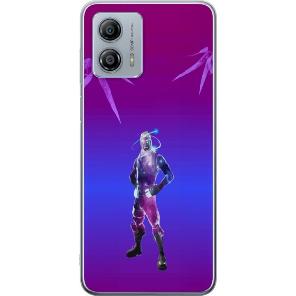 Motorola Moto G53 Gennemsigtig cover Fortnite