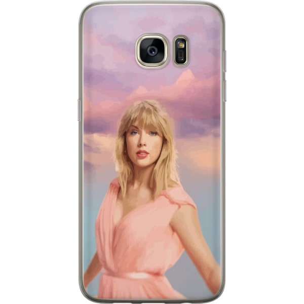 Samsung Galaxy S7 edge Läpinäkyvä kuori Taylor Swift