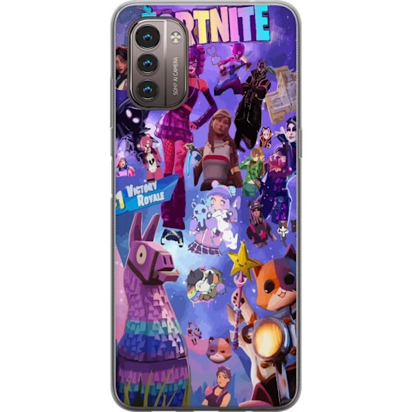 Nokia G21 Gjennomsiktig deksel Fortnite