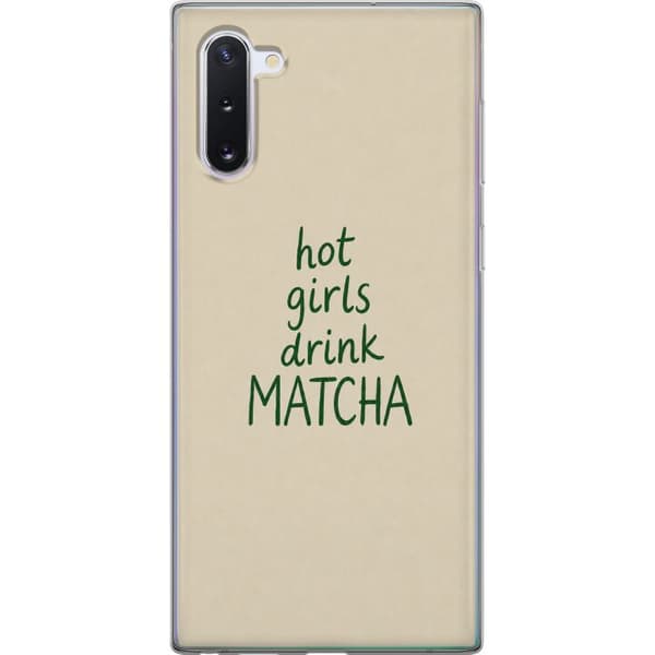 Kompatibelt Mobildeksel til Samsung Galaxy Note10 Matcha-jenter beige
