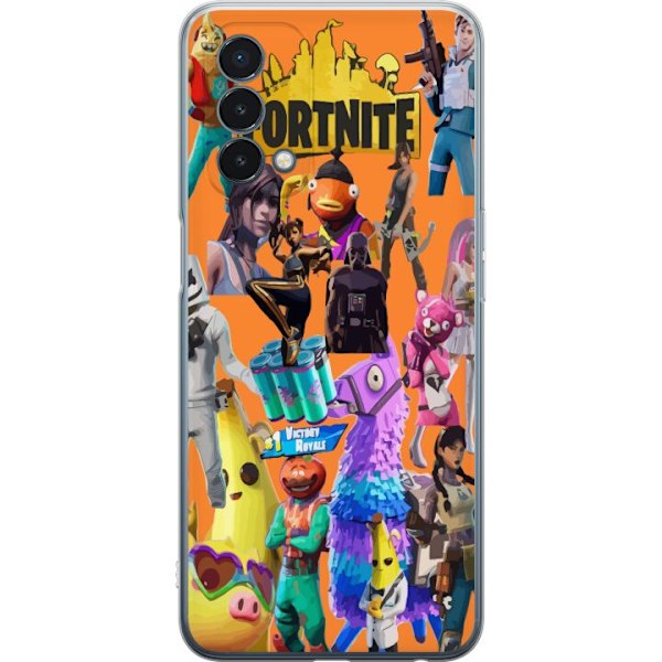 OnePlus Nord N200 5G Gjennomsiktig deksel Fortnite