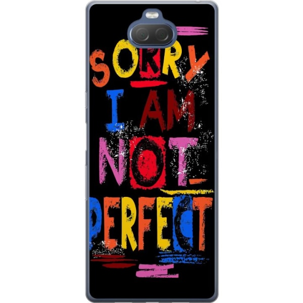 Sony Xperia 10 Plus Gennemsigtig cover Sorry