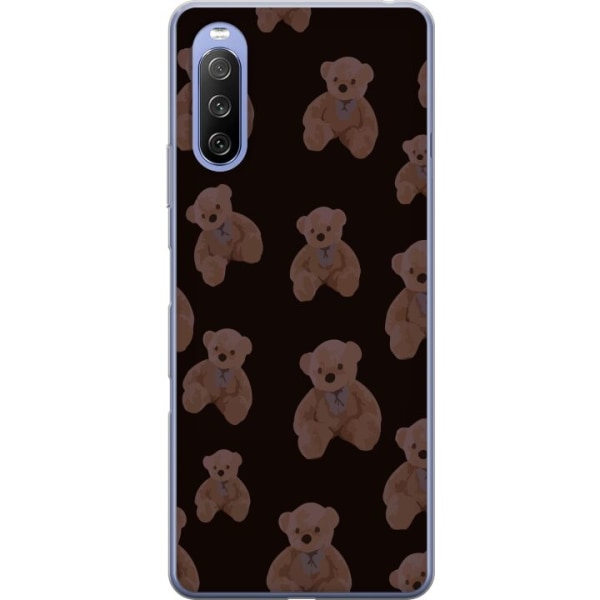 Sony Xperia 10 III Gennemsigtig cover En bjørn flere bjørne