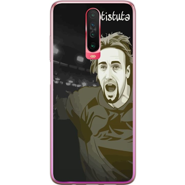 Xiaomi Redmi K30 Gjennomsiktig deksel Gabriel Batistuta