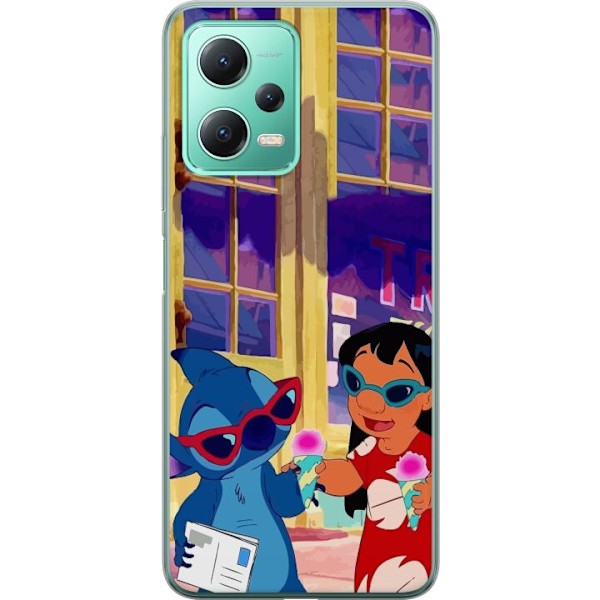 Xiaomi Redmi Note 12 Gennemsigtig cover lilo og stitch 2025