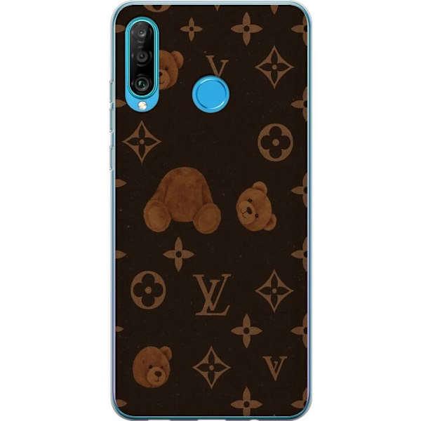 Huawei P30 lite Läpinäkyvä kuori Plush Luxe