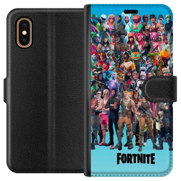 Apple iPhone XS Max Tegnebogsetui Fortnite