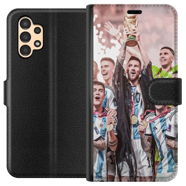 Samsung Galaxy A13 Lompakkokotelo Messi
