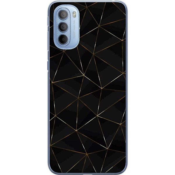 Motorola Moto G31 Gennemsigtig cover Luksuriøst Mønster