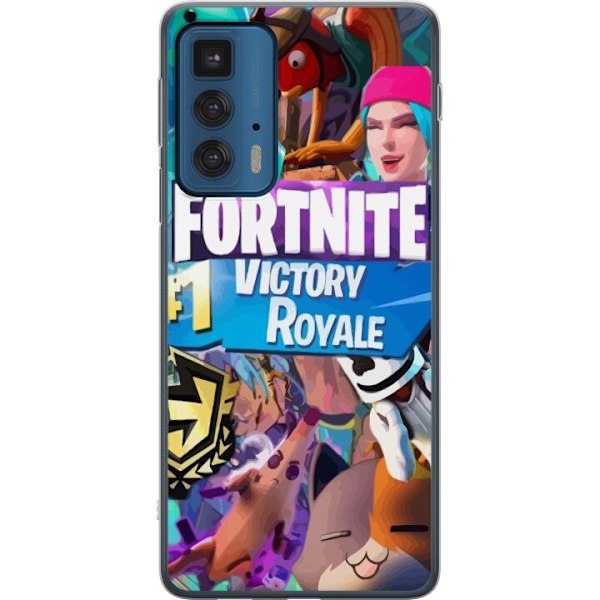 Motorola Edge 20 Pro Genomskinligt Skal Fortnite