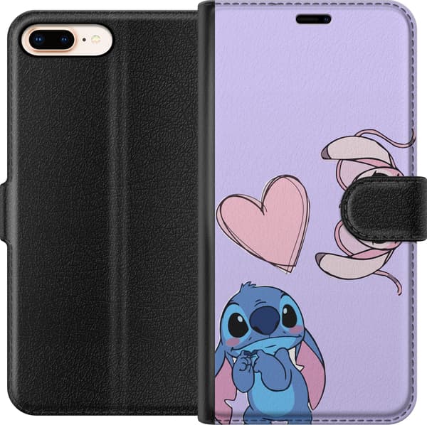 Kompatibel Tegnebogsetui til Apple iPhone 7 Plus stik