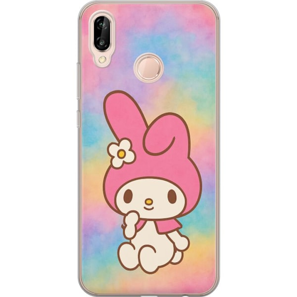 Huawei P20 lite Genomskinligt Skal Kawaii Sanrio My Melody